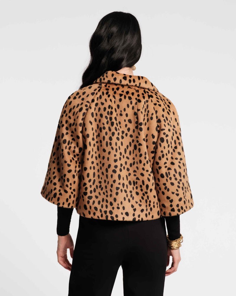 Frances Valentine Blaine Faux Fur Cheetah Jacket - Image 2